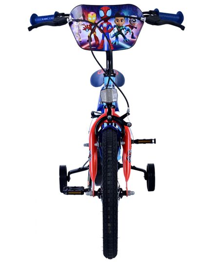 Spidey Kinderfahrrad – Jungen – 16 Zoll – Blau – Zwei Handbremsen