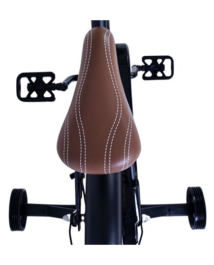 Volare Black Cruiser Kinderfahrrad - Jungen - 16 Zoll - Schwarz