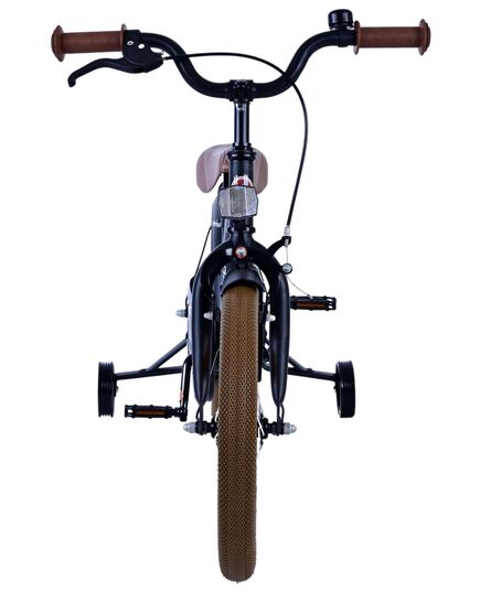 Volare Black Cruiser Kinderfahrrad - Jungen - 16 Zoll - Schwarz