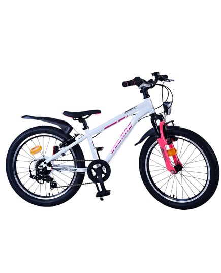 Volare XC Race Kinderfahrrad - 20 Zoll - 7-Gang - Weiß Pink