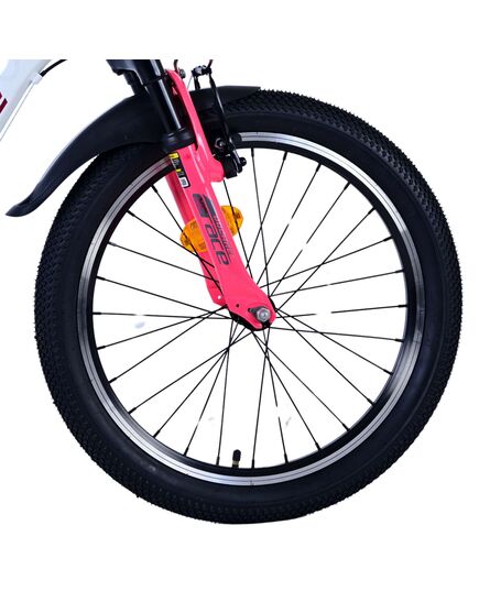 Volare XC Race Kinderfahrrad - 20 Zoll - 7-Gang - Weiß Pink