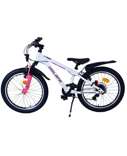 Volare XC Race Kinderfahrrad - 20 Zoll - 7-Gang - Weiß Pink