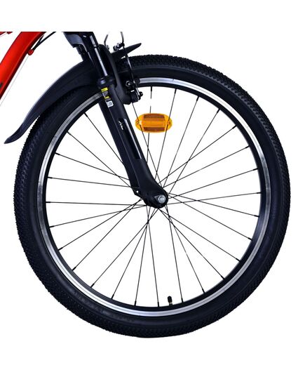 Volare XC Race Kinderfahrrad - 24 Zoll - 21 Gang - Rot/Grau