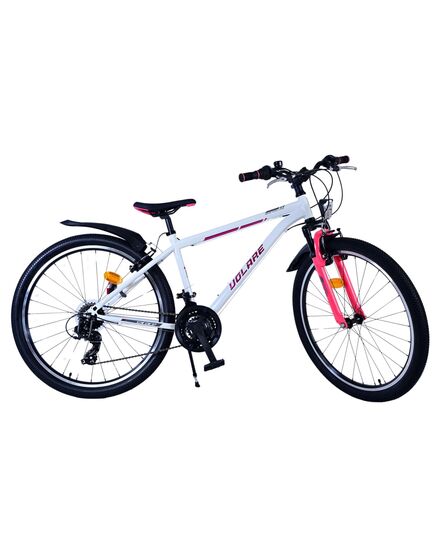 Volare XC Race Kinderfahrrad - 26 Zoll - 21 Gang - Weiß Pink