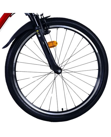 Volare XC Race Kinderfahrrad - 26 Zoll - 21 Gang - Rot/Grau