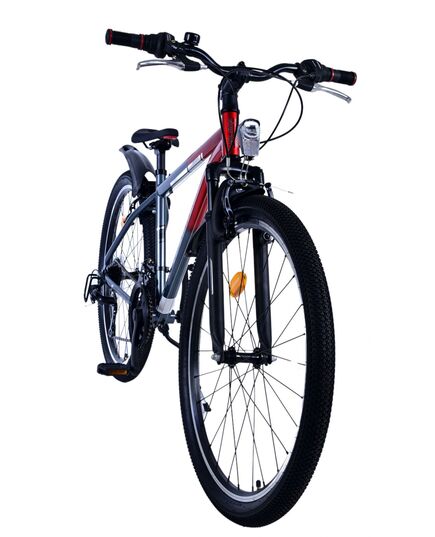 Volare XC Race Kinderfahrrad - 26 Zoll - 21 Gang - Rot/Grau