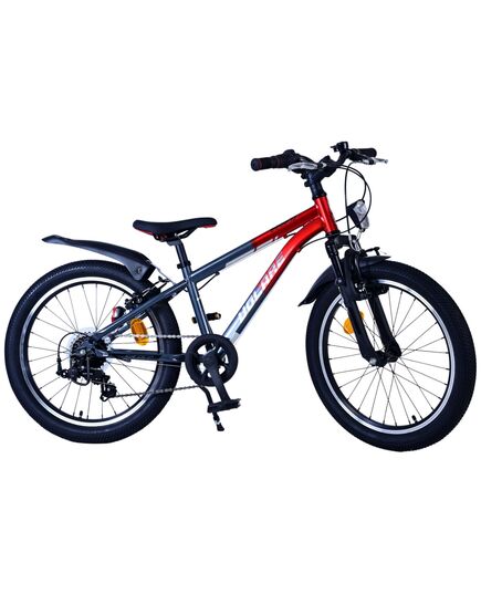 Volare XC Race Kinderfahrrad - 20 Zoll - 7 Gang - Rot/Grau
