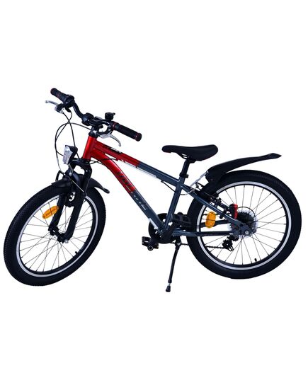 Volare XC Race Kinderfahrrad - 20 Zoll - 7 Gang - Rot/Grau