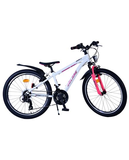 Volare XC Race Kinderfahrrad - 24 Zoll - 21 Gang - Weiß Pink