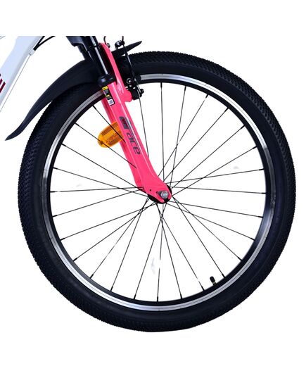 Volare XC Race Kinderfahrrad - 24 Zoll - 21 Gang - Weiß Pink