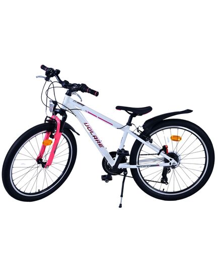 Volare XC Race Kinderfahrrad - 24 Zoll - 21 Gang - Weiß Pink
