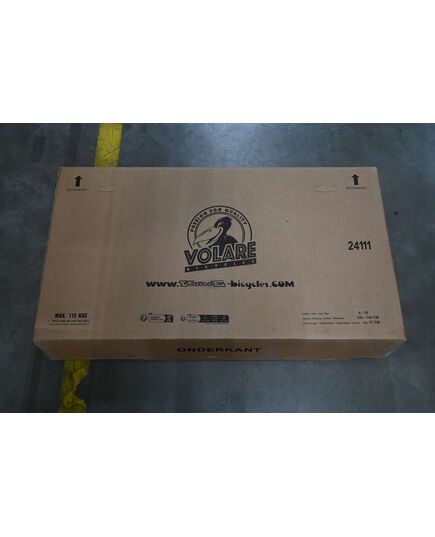 Volare Sportivo Kinderfahrrad – Jungen – 24 Zoll – Schwarz Blau – Zwei Handbremsen
