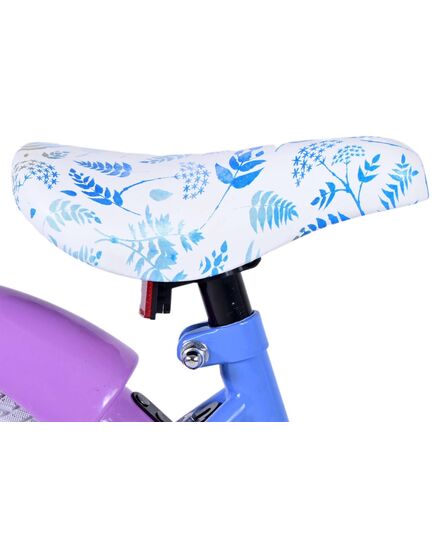 Disney Frozen 2 Kinderfahrrad - Mädchen - 14 inch - Blau / Lila