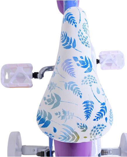Disney Frozen 2 Kinderfahrrad - Mädchen - 14 inch - Blau / Lila