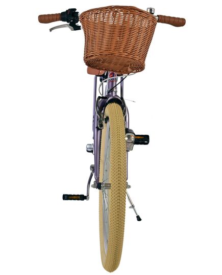 Volare Blossom Kinderfahrrad - Mädchen - 24 Zoll - Lila - 3 Gänge