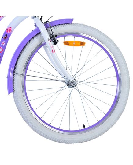 Volare Lovely Kinderfahrrad - Mädchen - 24 Zoll - Lila
