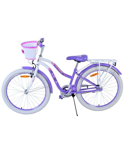 Volare Lovely Kinderfahrrad - Mädchen - 24 Zoll - Lila