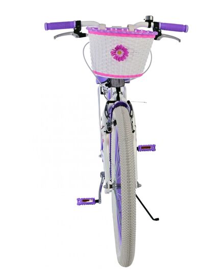 Volare Lovely Kinderfahrrad - Mädchen - 24 Zoll - Lila - Zwei Handbremsen