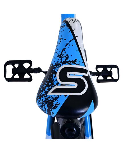 Volare Sportivo Kinderfahrrad – Jungen – 16 Zoll – Blau Schwarz