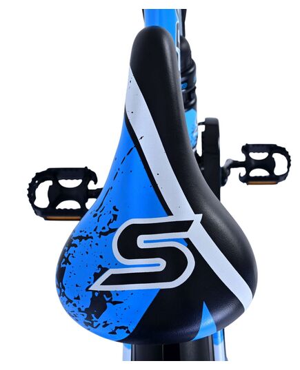 Volare Sportivo Kinderfahrrad - Jungen - 24 Zoll - Schwarz Blau