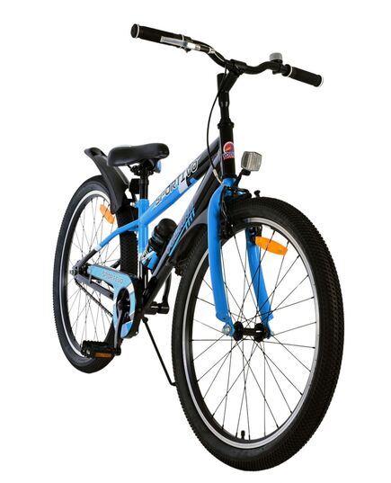 Volare Sportivo Kinderfahrrad - Jungen - 24 Zoll - Schwarz Blau