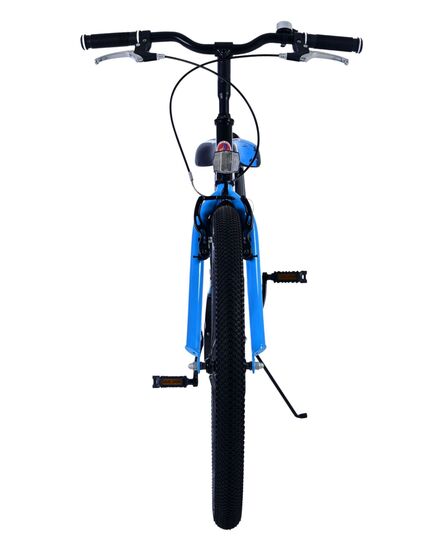 Volare Sportivo Kinderfahrrad - Jungen - 24 Zoll - Schwarz Blau - Zweihandbremsen