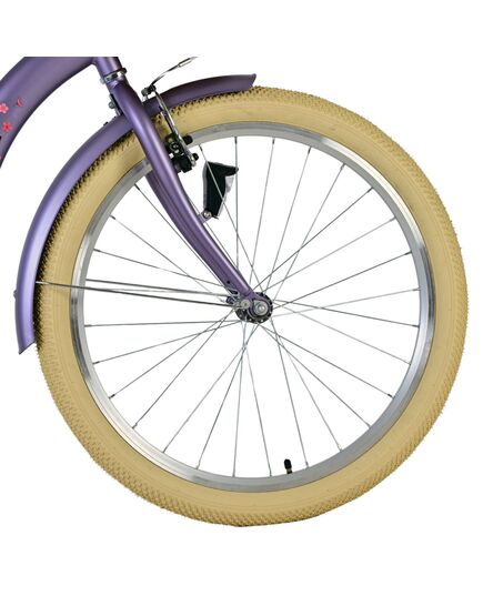 Volare Blossom Kinderfahrrad - Mädchen - 24 Zoll - Lila