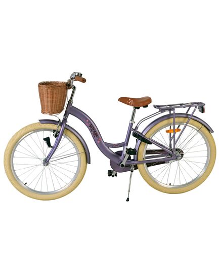 Volare Blossom Kinderfahrrad - Mädchen - 24 Zoll - Lila