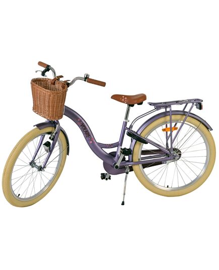 Volare Blossom Kinderfahrrad - Mädchen - 24 Zoll - Lila