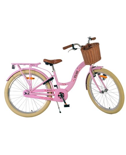 Volare Blossom Kinderfahrrad - Mädchen - 24 Zoll - Rosa