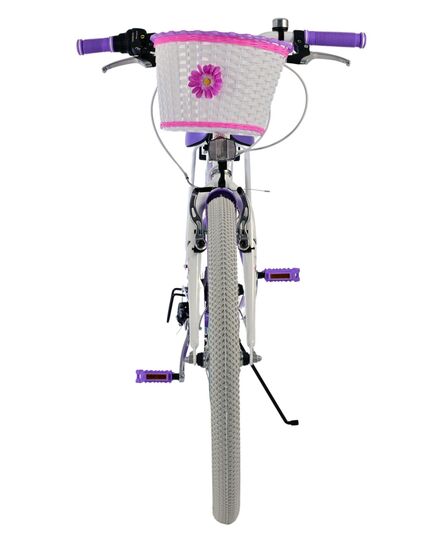 Volare Lovely Kinderfahrrad - Mädchen - 24 Zoll - Lila - 7 Gänge