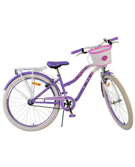 Volare Lovely Kinderfahrrad - Mädchen - 26 Zoll - Lila - Zweihandbremsen