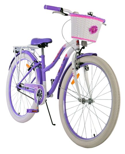 Volare Lovely Kinderfahrrad - Mädchen - 26 Zoll - Lila - Zweihandbremsen