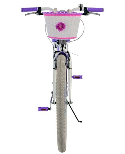 Volare Lovely Kinderfahrrad - Mädchen - 26 Zoll - Lila - Zweihandbremsen