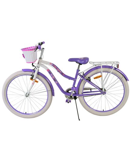 Volare Lovely Kinderfahrrad - Mädchen - 26 Zoll - Lila - Zweihandbremsen