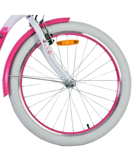 Volare Lovely Kinderfahrrad - Mädchen - 24 Zoll - Rosa - 7 Gänge