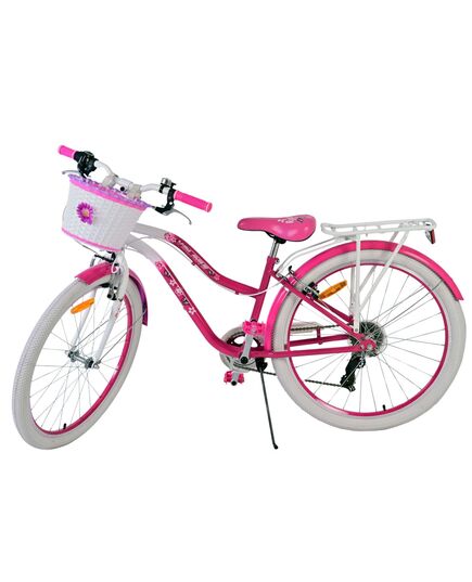 Volare Lovely Kinderfahrrad - Mädchen - 26 Zoll - Rosa - 7 Gang