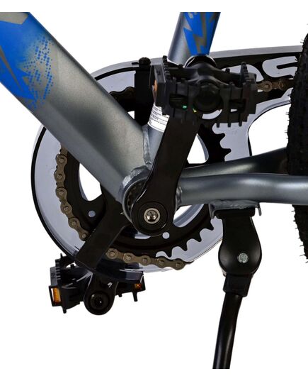 Volare Rocky Kinderfahrrad - 20 Zoll - 7 Gänge - Blau