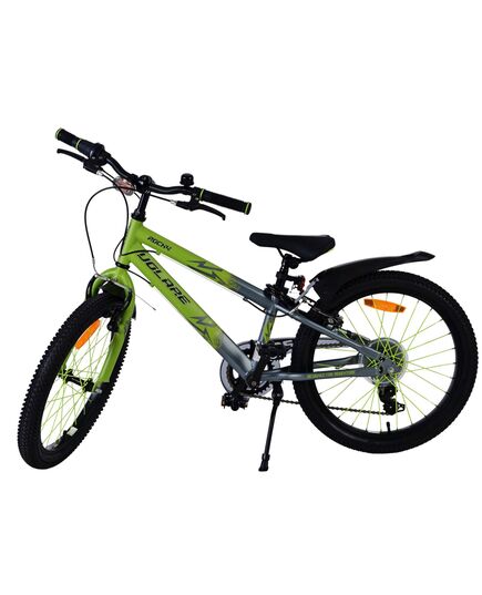 Volare Rocky Kinderfahrrad - 20 Zoll - 7 Gänge - Grün/Grau