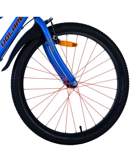 Volare Rocky Children's Bicycle - 24 inch - Blue - Shimano Nexus 3 gears