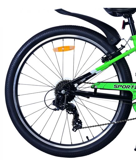 Volare Sportivo Kinderfahrrad – Jungen – 26 Zoll – Grün – 7 Gänge