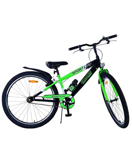 Volare Sportivo Kinderfahrrad – Jungen – 26 Zoll – Grün – Zwei Handbremsen
