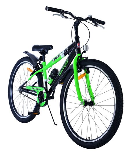 Volare Sportivo Kinderfahrrad – Jungen – 26 Zoll – Grün – Zwei Handbremsen