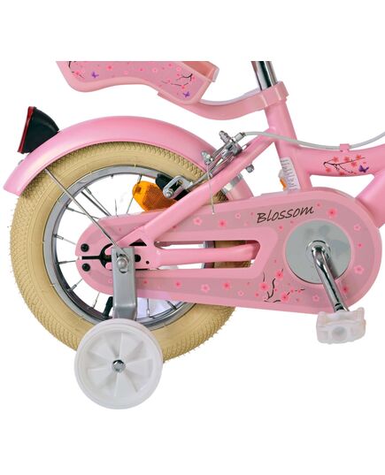 Volare Blossom Kinderfahrrad - Mädchen - 12 Zoll - Rosa - Zwei Handbremsen [CLONE]