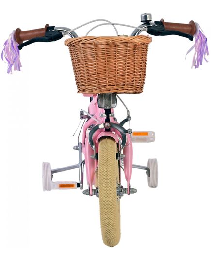 Volare Blossom Kinderfahrrad - Mädchen - 12 Zoll - Rosa - Zwei Handbremsen [CLONE]