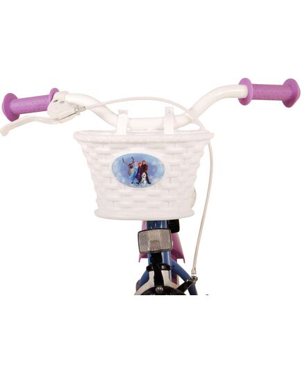 Disney Frozen 2 Kinderfahrrad - Mädchen - 30 cm - Blau / Lila