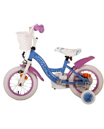 Disney Frozen 2 Kinderfahrrad - Mädchen - 30 cm - Blau / Lila