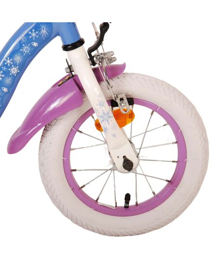 Disney Frozen 2 Kinderfahrrad - Mädchen - 30 cm - Blau / Lila