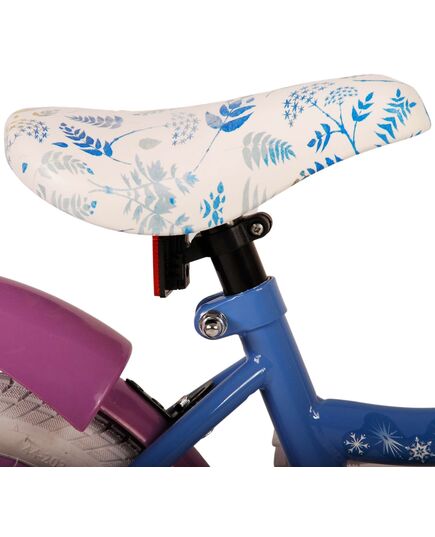 Disney Frozen 2 Kinderfahrrad - Mädchen - 30 cm - Blau / Lila