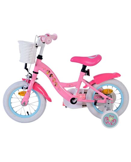 Disney Princess Kinderfahrrad - Mädchen - 12 Zoll - Rosa